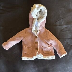 Carter's Soft Cream Sherpa Baby Jacket